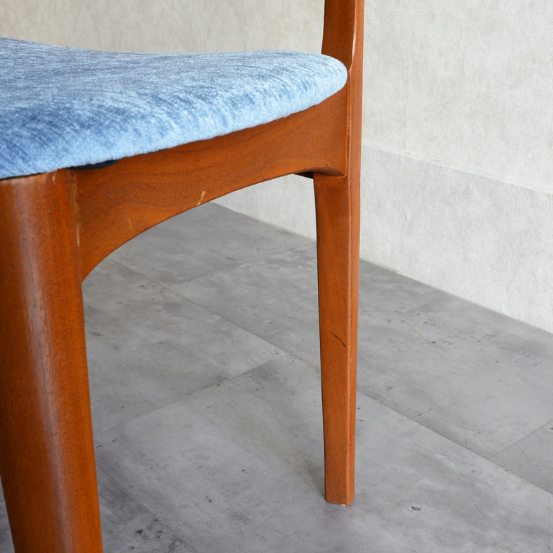 Nathan ネイサン　ダイニングチェアA（ブルー）