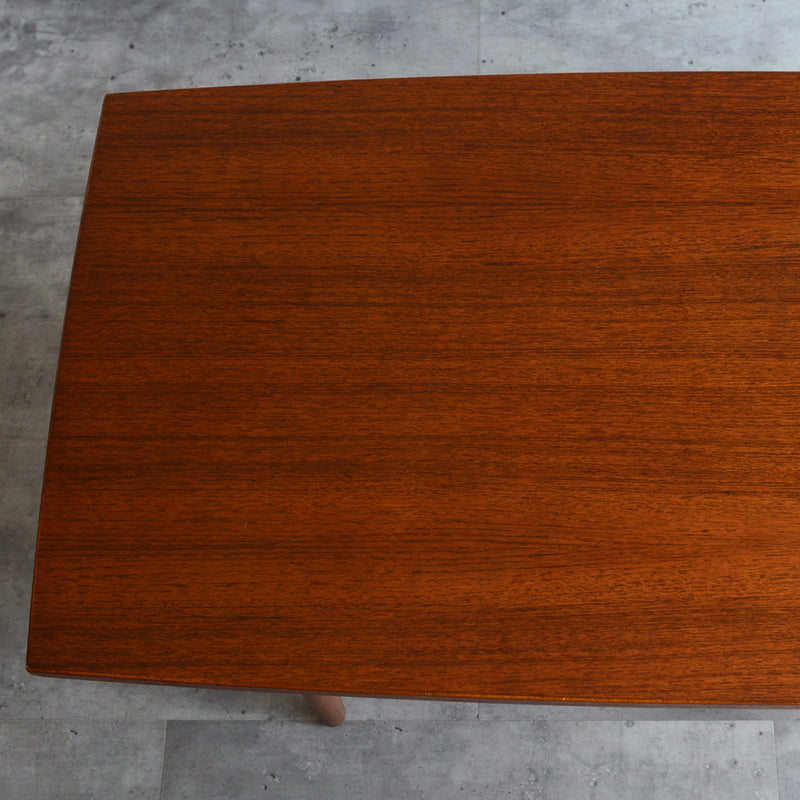 60Sチークローテーブル 13(天板剥離再塗装済)