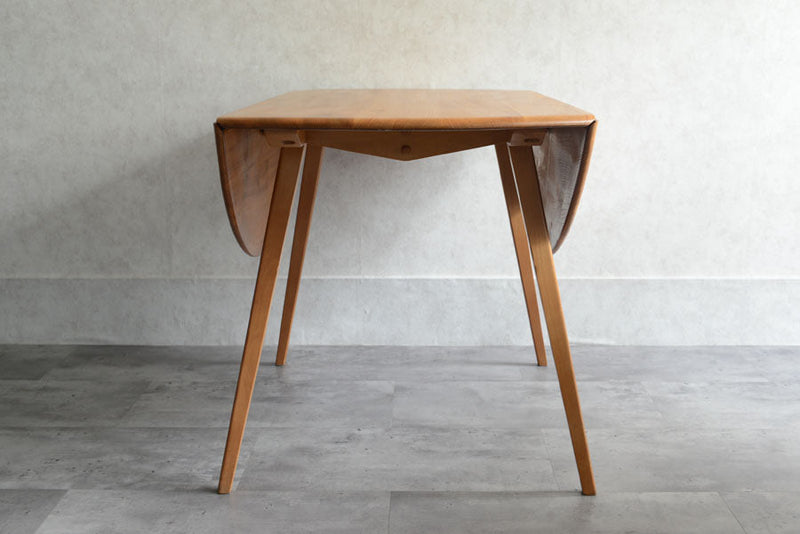 ERCOL　アーコール 　ラウンド　ドロップリーフテーブル　③