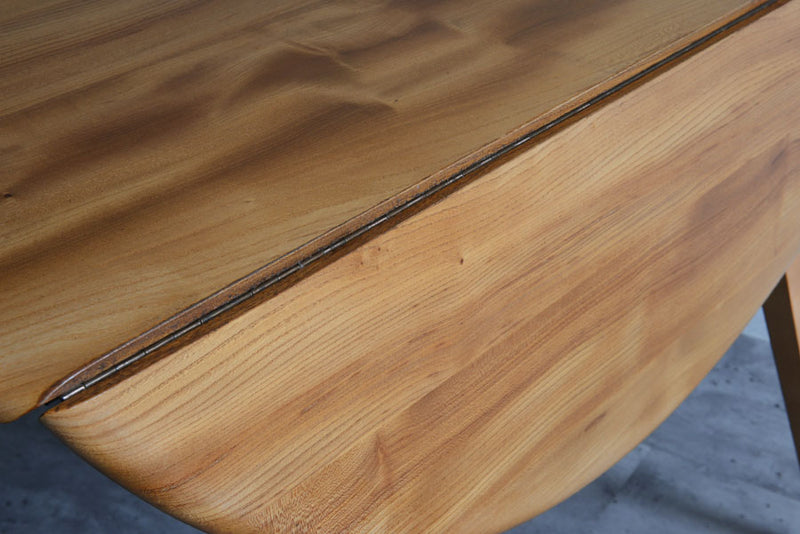 ERCOL　アーコール 　ラウンド　ドロップリーフテーブル　②