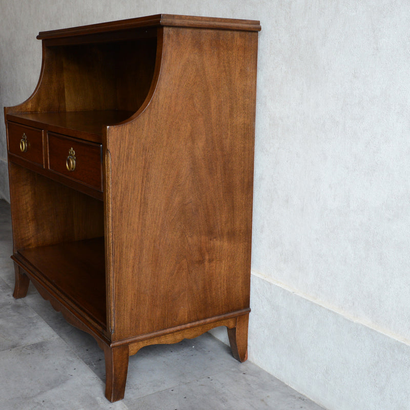 クラシック　抽斗付サイドキャビネット/ブックシェルフ