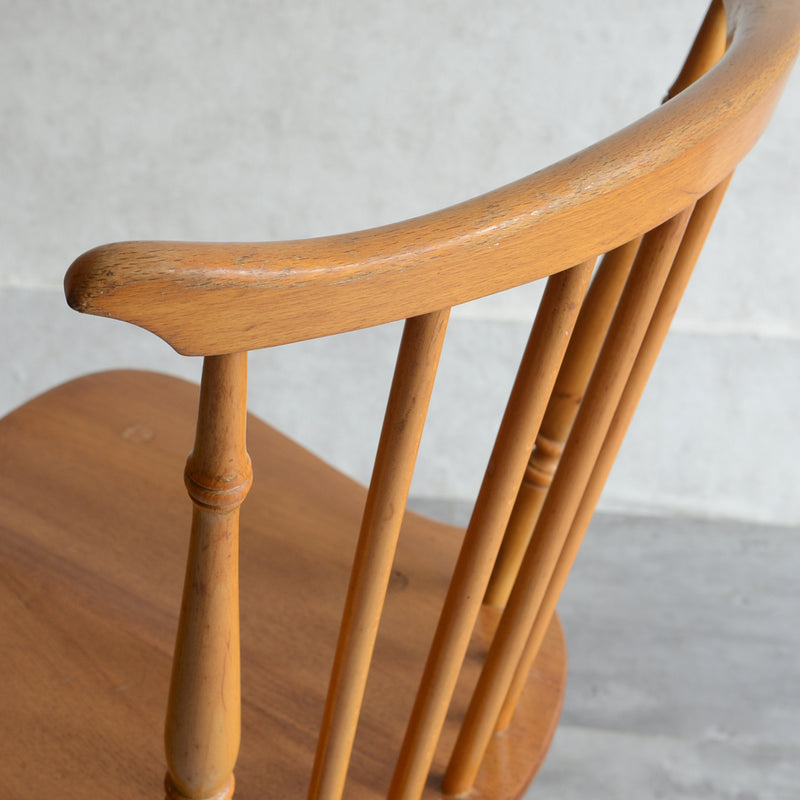 ERCOL アーコール　ファンバックチェアB　（キッチンチェア）