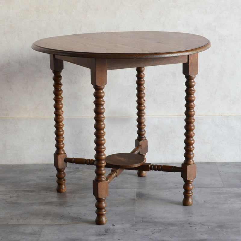 クラシック　ラウンドサイドテーブル10