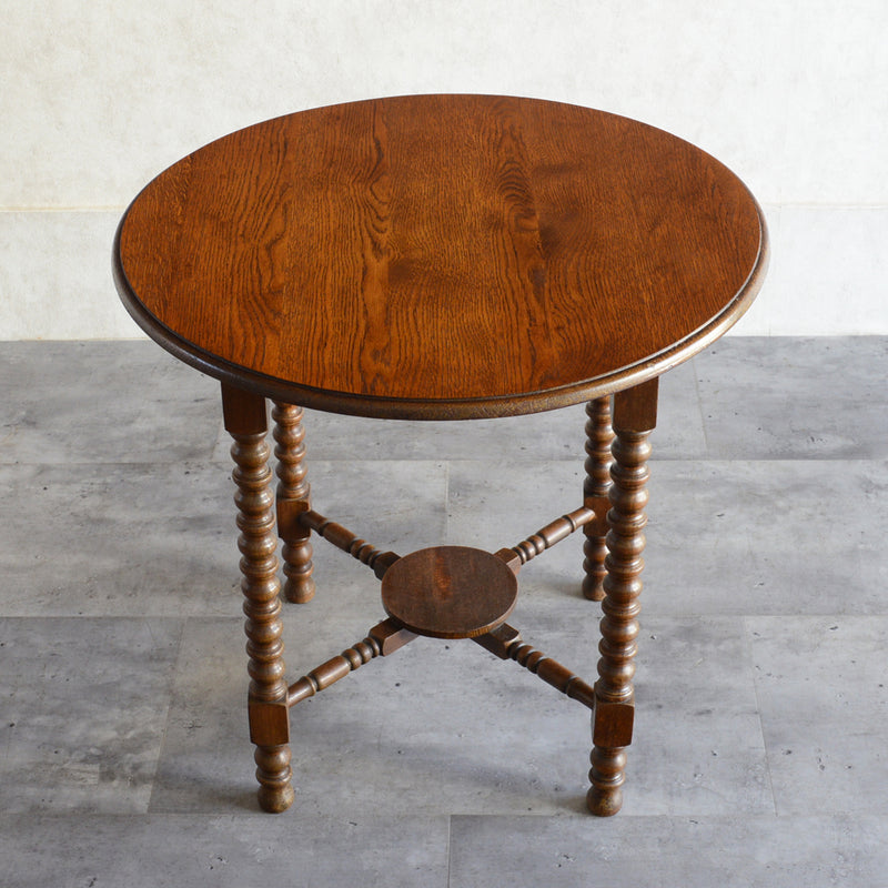 クラシック　ラウンドサイドテーブル10