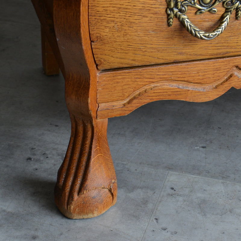 ベルギークラシックオークチェスト(3段）