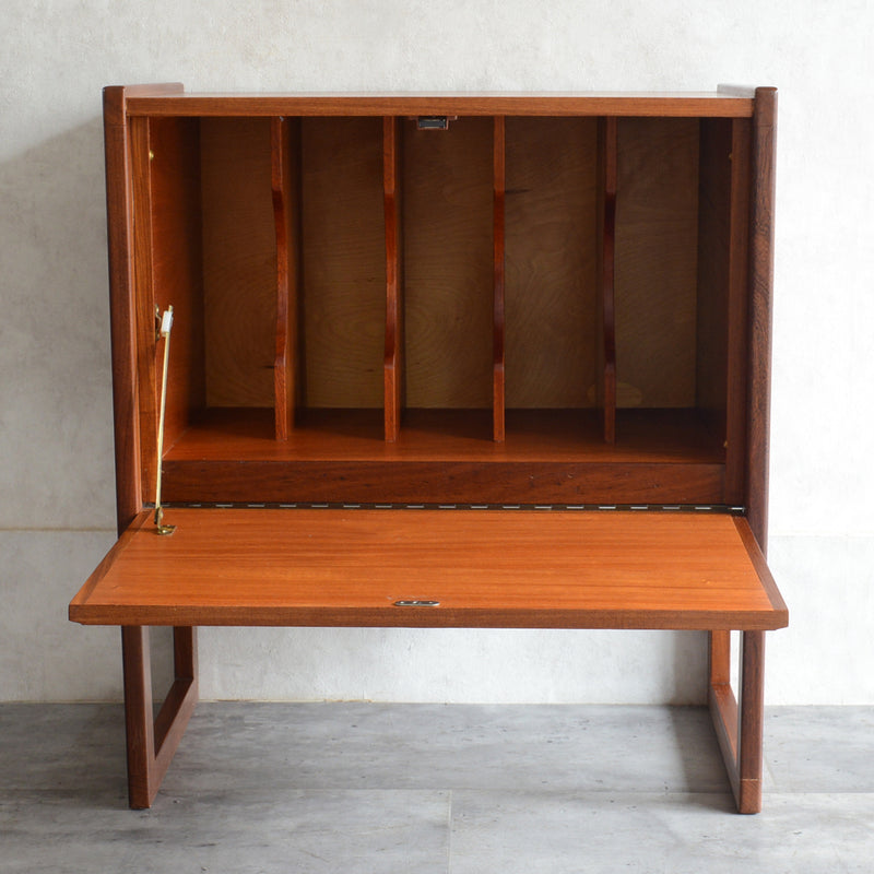 60S チーク レコードキャビネット