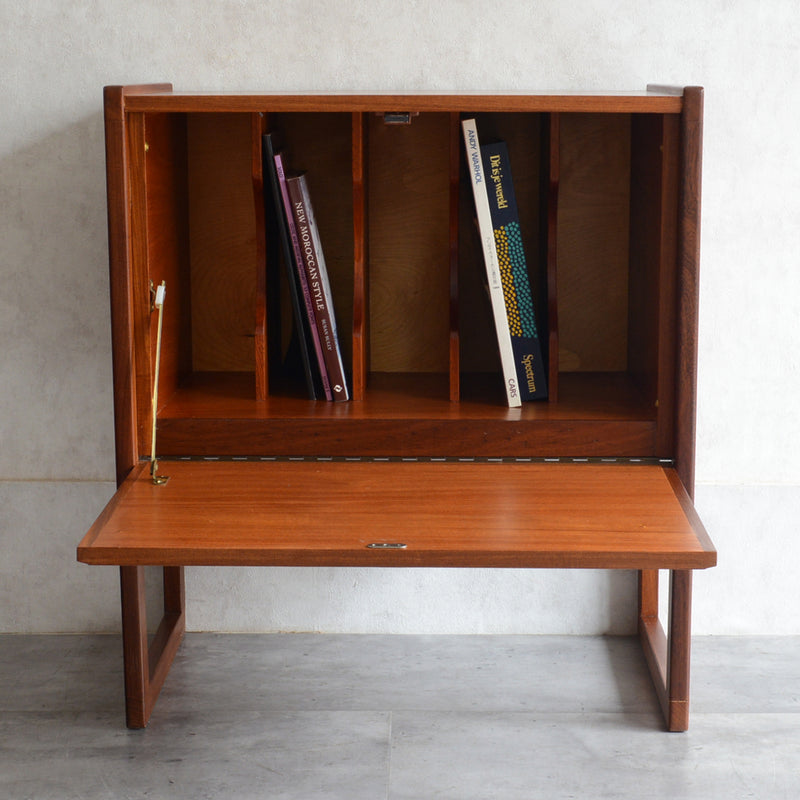 60S チーク レコードキャビネット