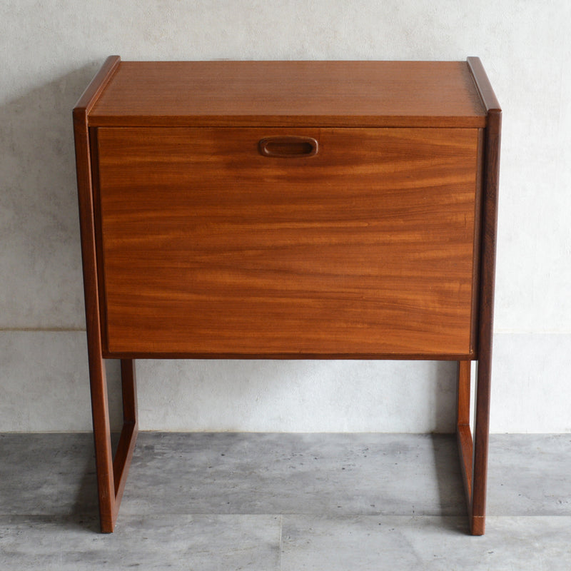 60S チーク レコードキャビネット