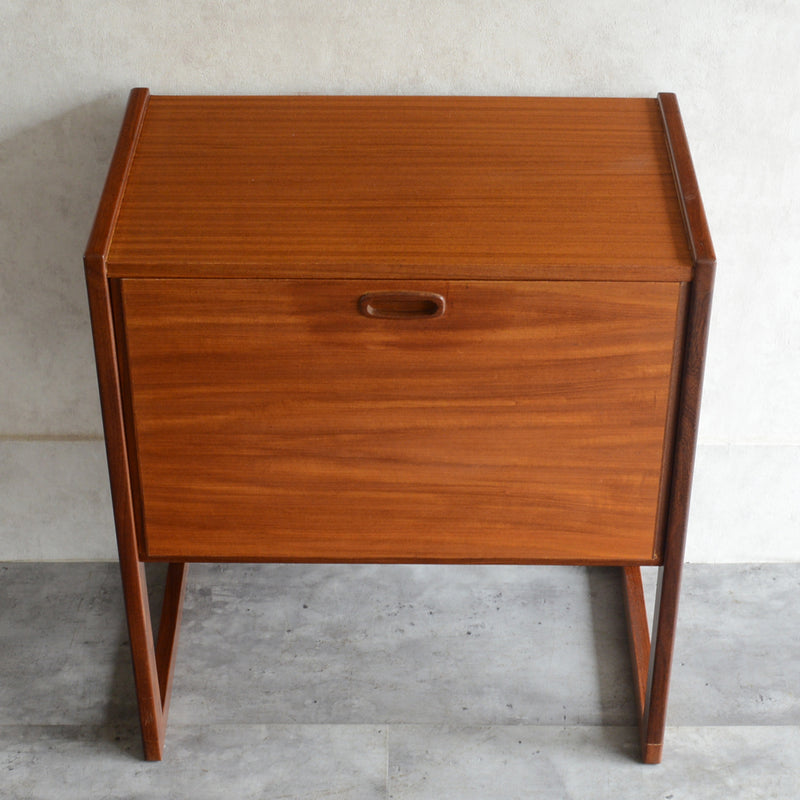 60S チーク レコードキャビネット