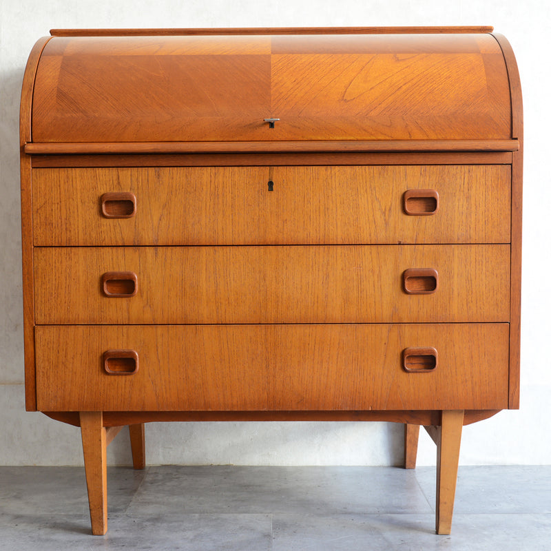 北欧 Markaryds Mobelindustri　ロールトップ ライティングビューロー