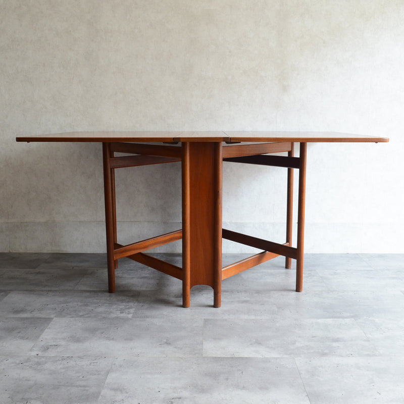 W様見学ご予約品A.H.McINTOSH マッキントッシュ　ゲートレッグテーブル 17(長方形)　ダイニングチェア4脚セット