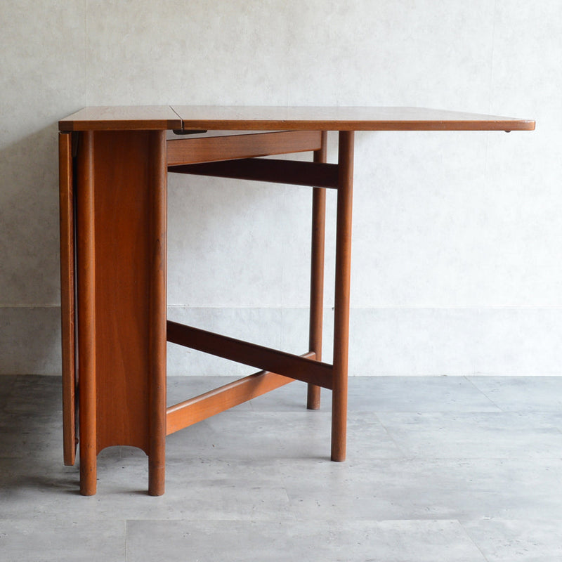 W様見学ご予約品A.H.McINTOSH マッキントッシュ　ゲートレッグテーブル 17(長方形)　ダイニングチェア4脚セット