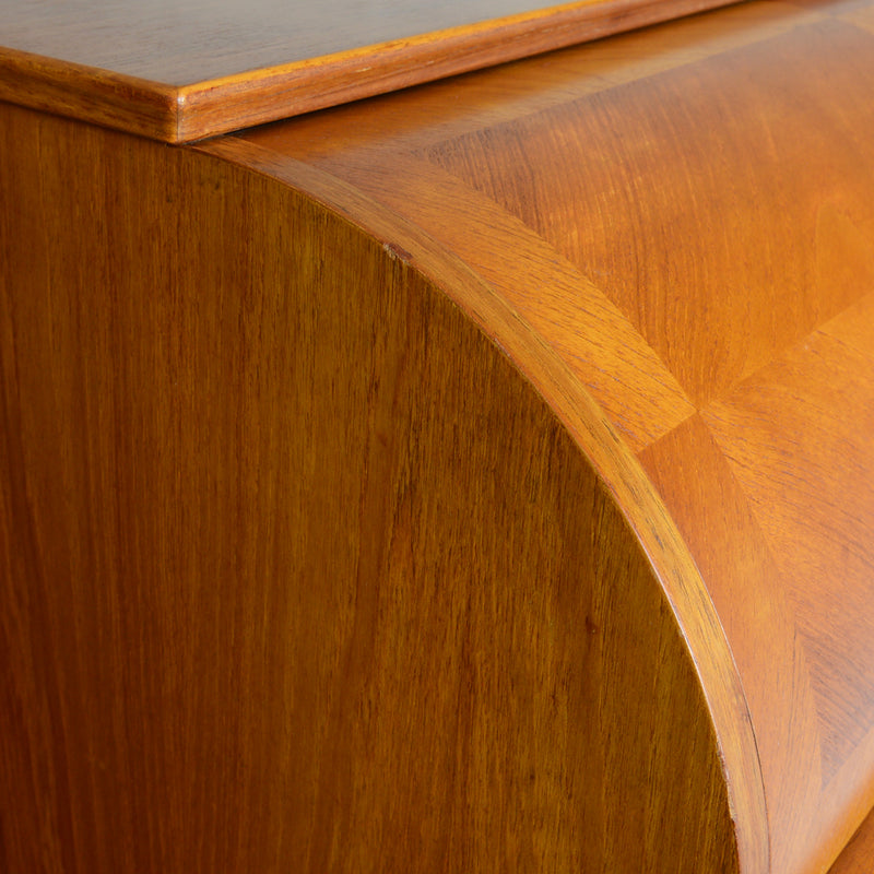 北欧 Markaryds Mobelindustri　ロールトップ ライティングビューロー