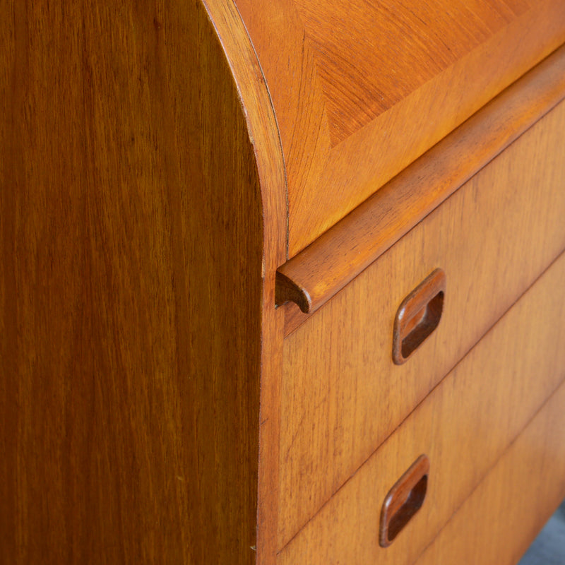 北欧 Markaryds Mobelindustri　ロールトップ ライティングビューロー