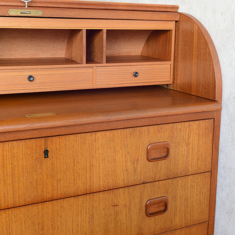 北欧 Markaryds Mobelindustri　ロールトップ ライティングビューロー