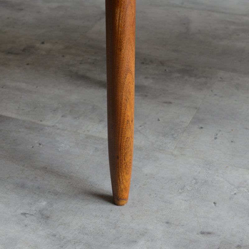 60S チーク ローテーブル 21 (天板剥離再塗装済）