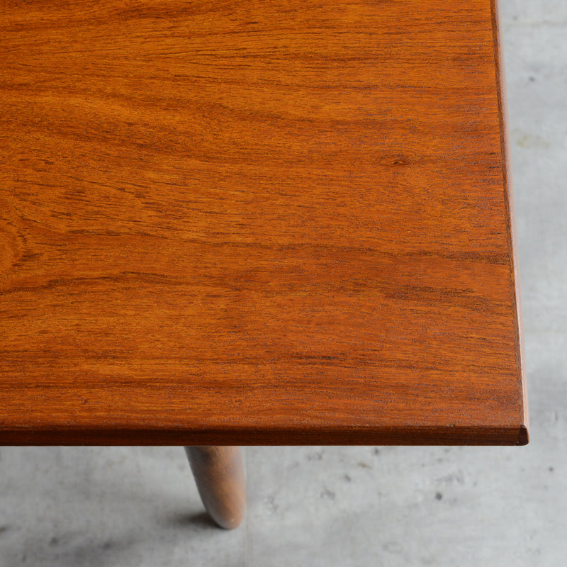 60S チーク ローテーブル 21 (天板剥離再塗装済）