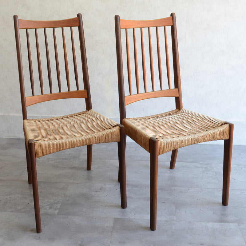 Arne Hovmand Olsen　ペーパーコードチェア 2脚セット