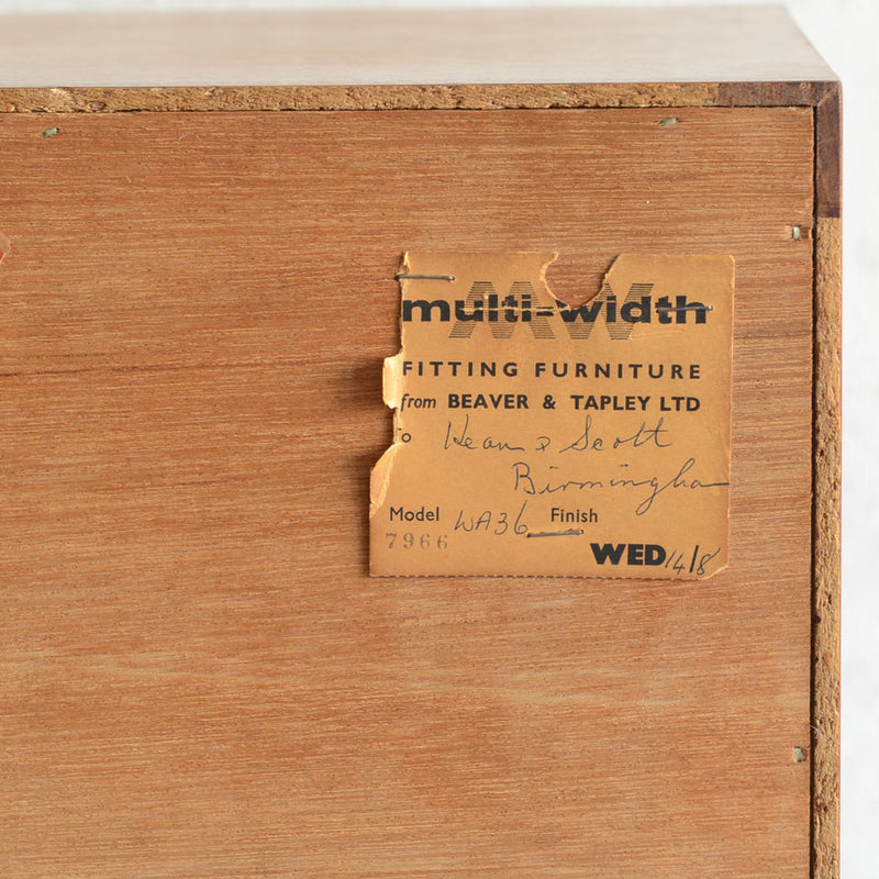 BEAVER&TAPLEY（ビーバー&タプレイ） チークガラスキャビネット 31