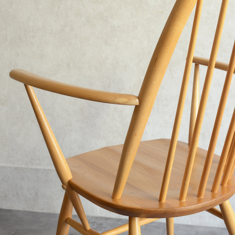ERCOL アーコール アーム付クエーカーチェア07(ラージサイズ）