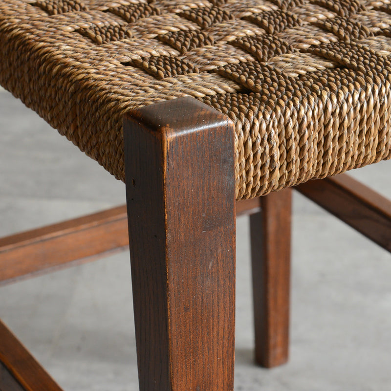 オランダヴィンテージ ペーパーコードスツール