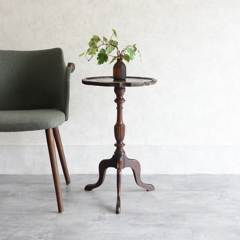 トリポット ワインテーブル 18（レザー天板）