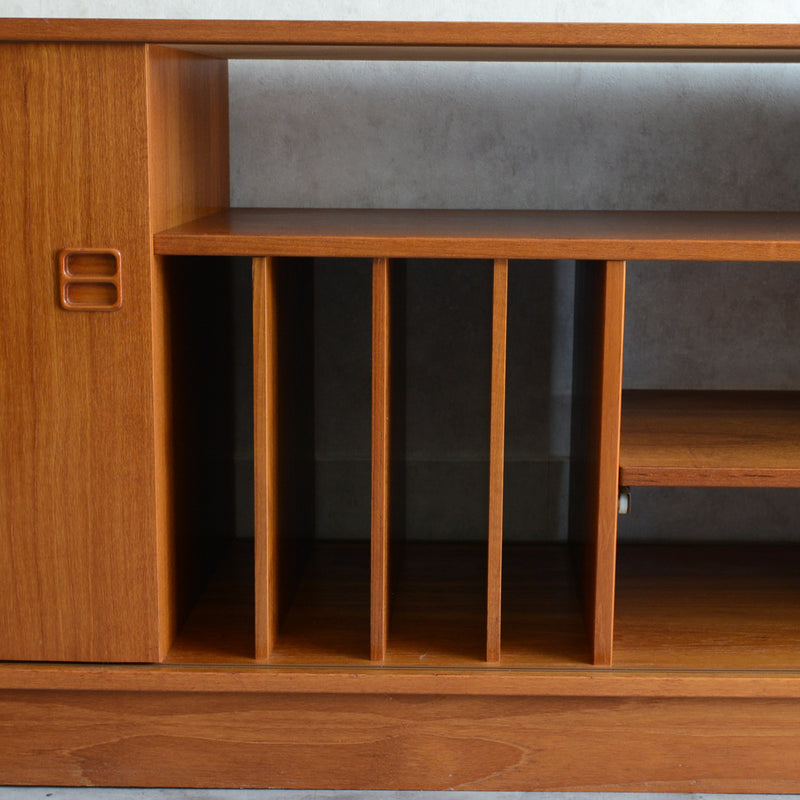 ヴィンテージ チーク ローサイドボード45/AVボード テレビ台