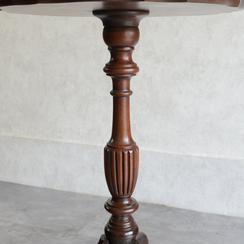 トリポット ワインテーブル 18（レザー天板）