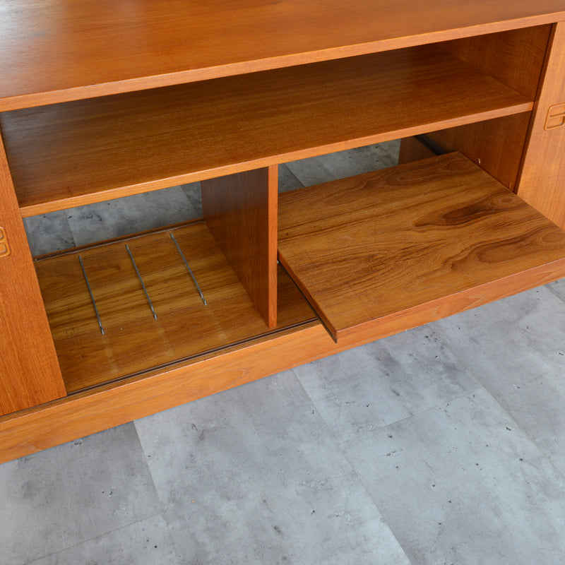 ヴィンテージ チーク ローサイドボード45/AVボード テレビ台