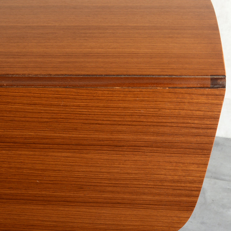 G-PLAN ジープラン Tola&Black ドロップリーフテーブル 01(天板剝離再塗装済）