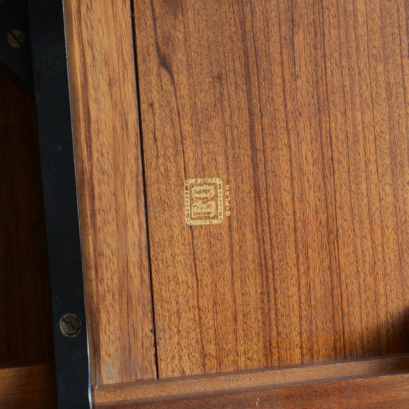 G-PLAN ジープラン Tola&Black ドロップリーフテーブル 01(天板剝離再塗装済）