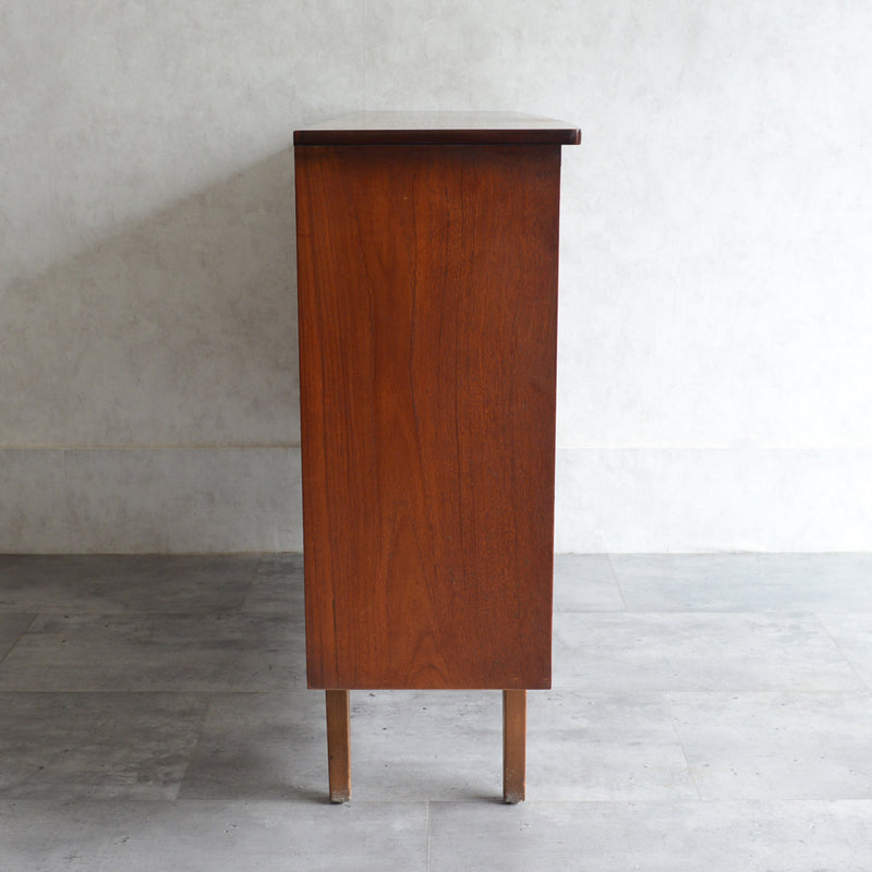 60s チーク ガラスキャビネット 18