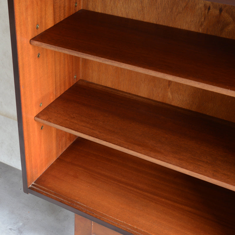 60s チーク ガラスキャビネット 18