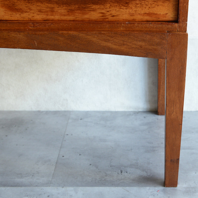 60sチークガラス扉キャビネット　008