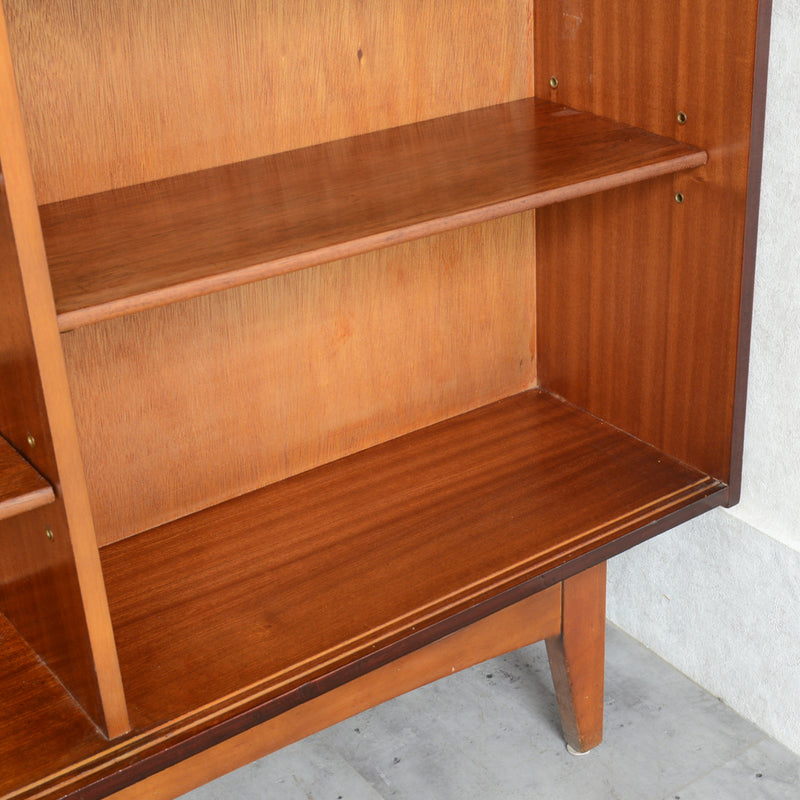 60s チーク ガラスキャビネット 18