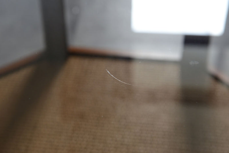 イギリスヴィンテージ　オーク&ラタン　ローテーブル