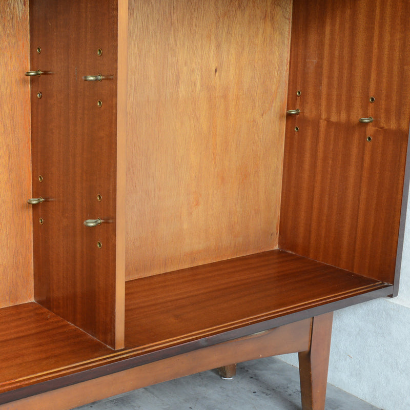 60s チーク ガラスキャビネット 18