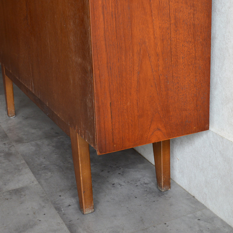 60s チーク ガラスキャビネット 18