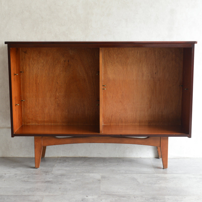 60s チーク ガラスキャビネット 18