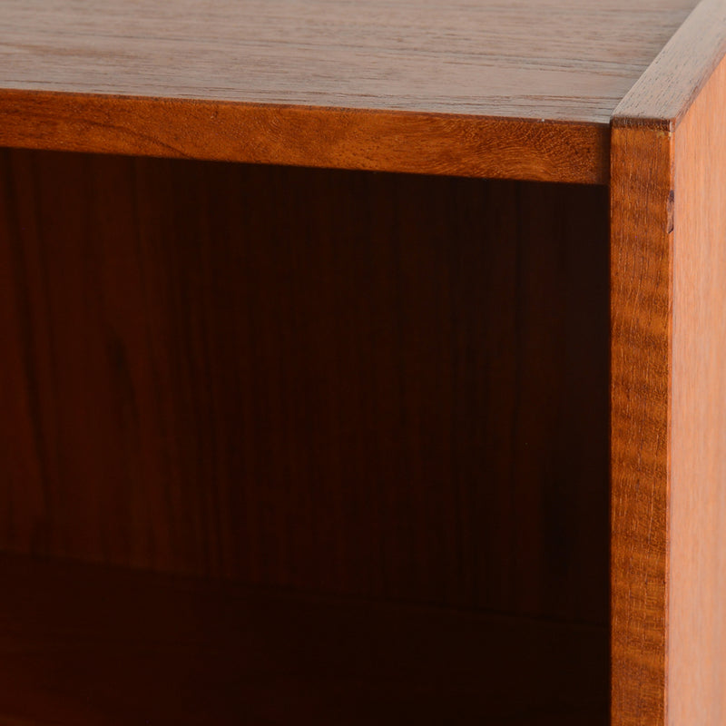 デンマーク ヴィンテージ シェルフ 5-7 木扉付