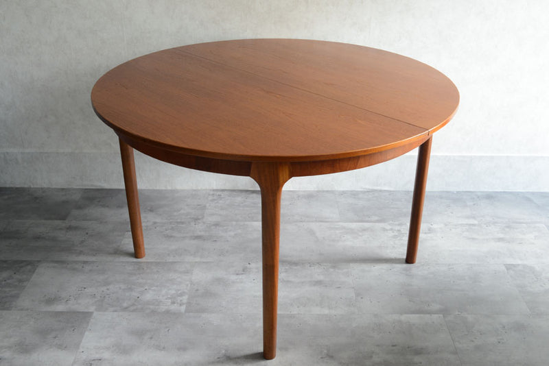 マッキントッシュ McINTOSH チーク　ラウンドエクステンション　ダイニングテーブル03