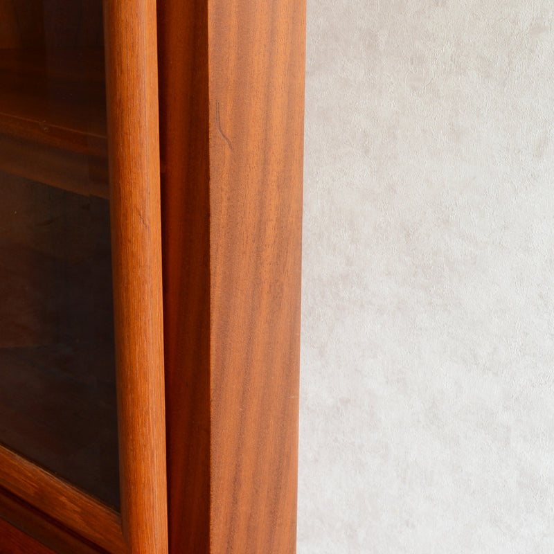 ヴィンテージ  チーク コーナー キャビネット