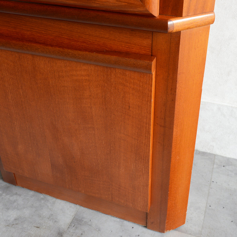 ヴィンテージ  チーク コーナー キャビネット