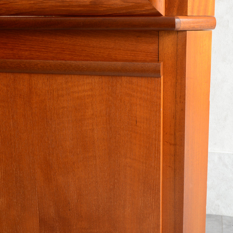 ヴィンテージ  チーク コーナー キャビネット