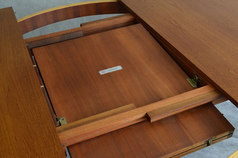 マッキントッシュ McINTOSH チーク　ラウンドエクステンション　ダイニングテーブル03