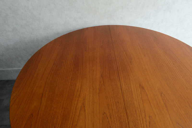 マッキントッシュ McINTOSH チーク　ラウンドエクステンション　ダイニングテーブル03