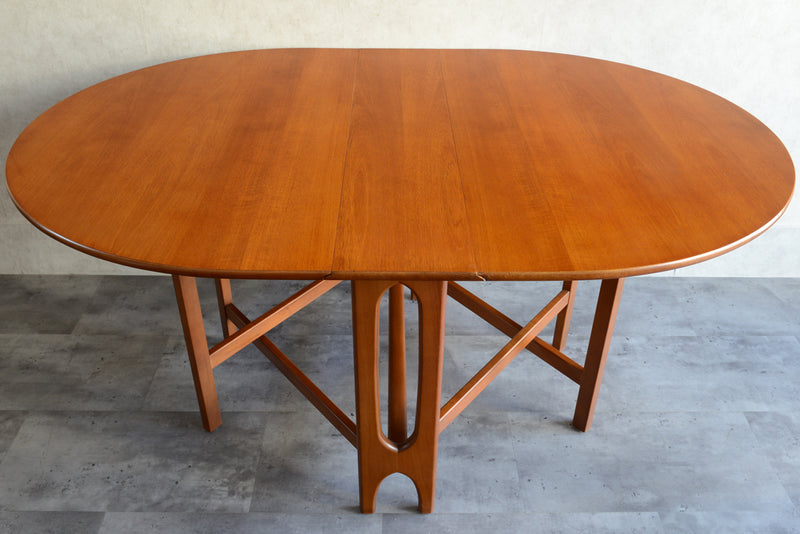 Jentiqueジェンティーク　オーバルゲートレッグテーブル01