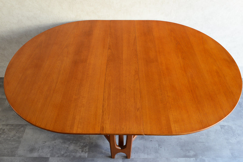 Jentiqueジェンティーク　オーバルゲートレッグテーブル01