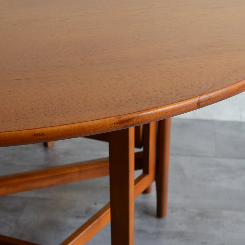 Jentiqueジェンティーク　オーバルゲートレッグテーブル01