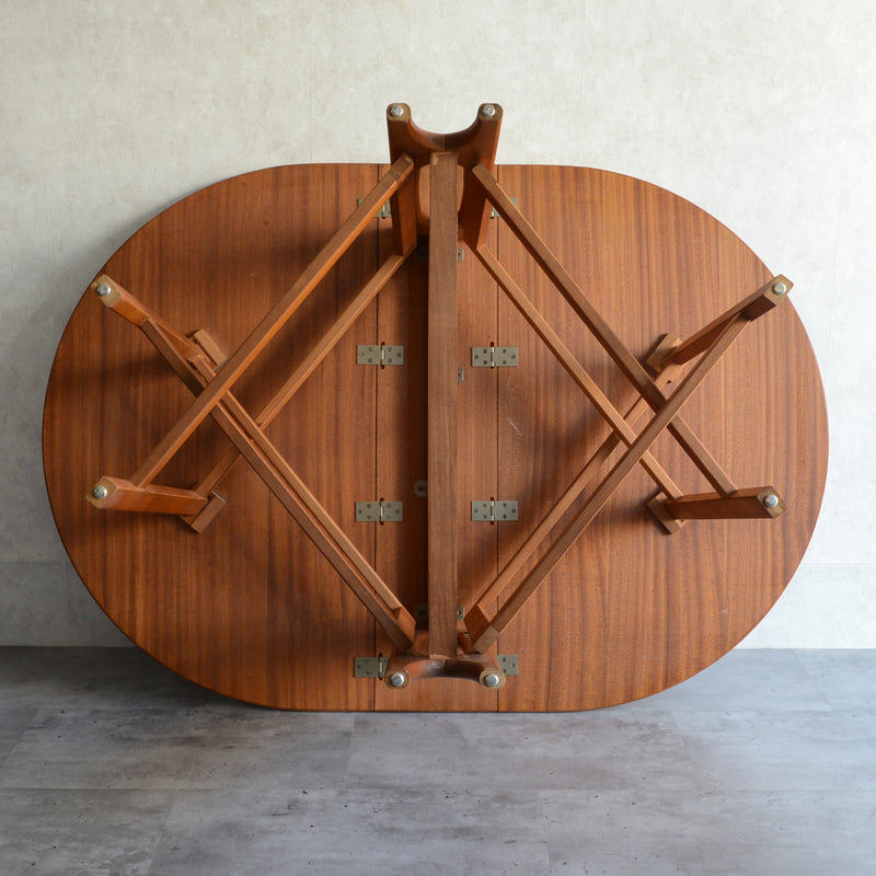 Jentiqueジェンティーク　オーバルゲートレッグテーブル01